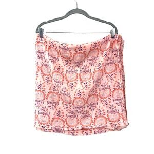 Gap Womens Scarf Wrap Shawl Lightweight Summer Coastal Boho Floral Beachy Light